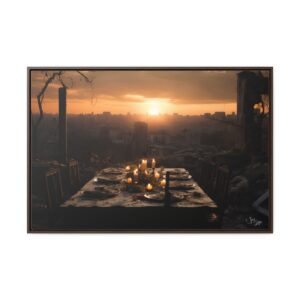 Dinned Amidst Decay Canvas